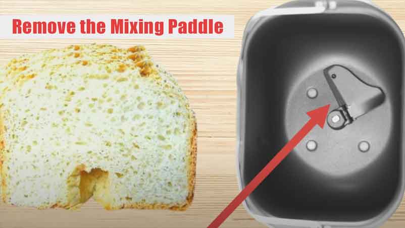 Remove the Mixing Paddle