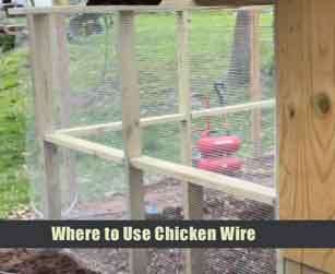 Where to Use Chicken Wire